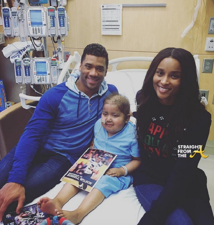 Russel and Ciara visit Seattle Children's hospital before move to Denver