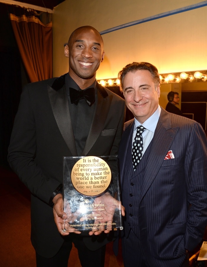 Kobe Bryant’s charitable work with the Make-A-Wish Foundation