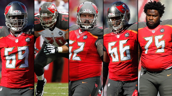 See Where PFF Ranks Bucs Offensive Line
