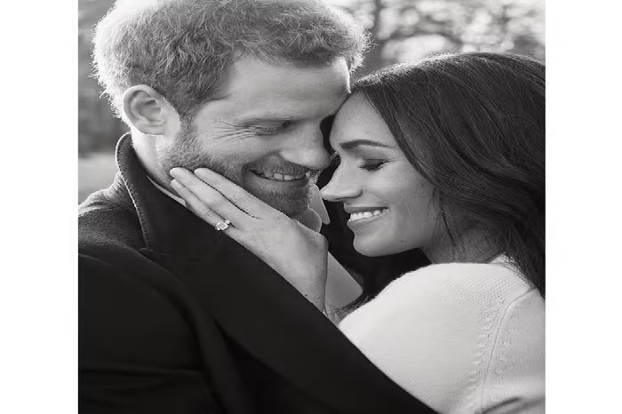 Gisele And Brady Channel Meghan And Harry With Loved-Up Pic