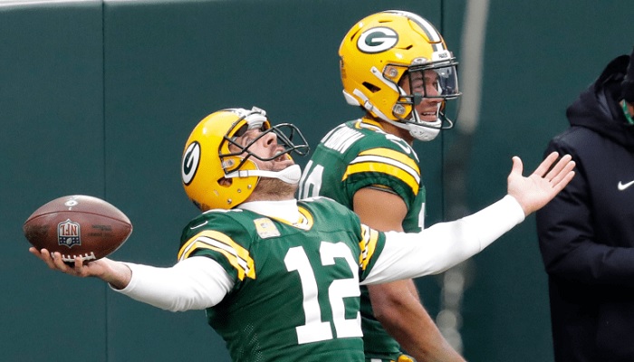 Aaron Rodgers is already trolling his new NFL team