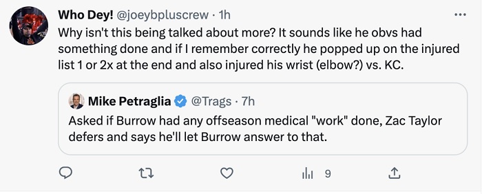  Bengals HC Zac Taylor might have just caused some Joe Burrow panic