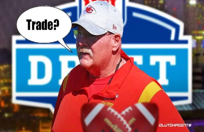 Andy Reid drops truth bomb on near trade before making final pick of first round
